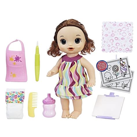 Baby Alive Finger Paint Baby Brunette Toys R Us Canada