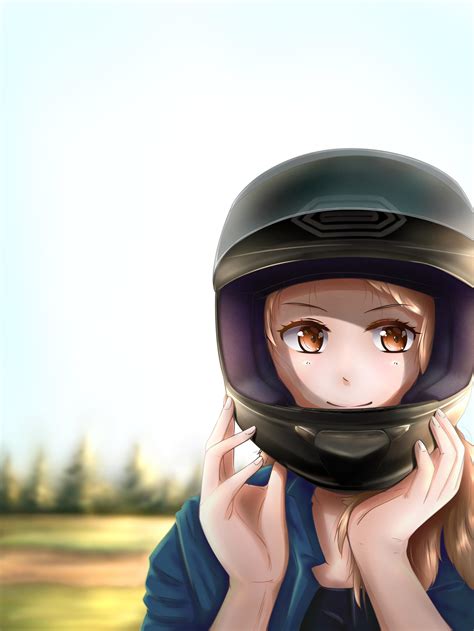 Helmet Girl By Koizumir On Deviantart