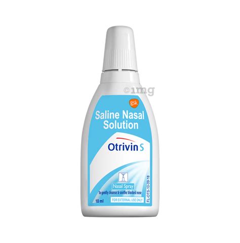 Insert dropper a little way into the nostril and. Otrivin S Nasal Spray: Buy packet of 10 ml Nasal Spray at ...