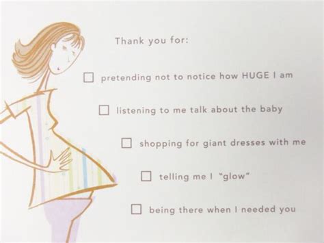 American Greetings Thank You Cards From A Pregnant Woman Set Of 10 Ebay