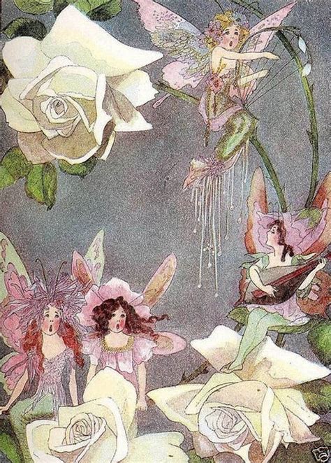 Rose Fairies Beautiful Fairies Fairy Art Flower Fairies