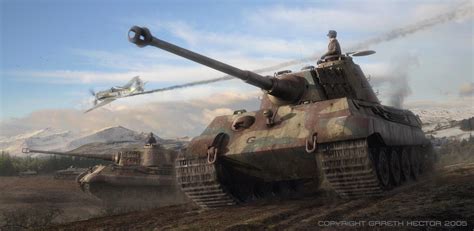 King Tiger Tank Wallpaper Wallpapersafari