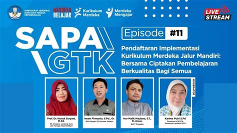 Pendaftaran Implementasikan Kurikulum Merdeka Bersama Ciptakan