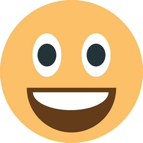 Grinning Face Emoji Clipart Free Download Transparent Png Creazilla