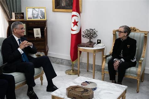 رئيسة الحكومة تستقبل نائب رئيس مجموعة البنك الدولي لشؤون منطقة الشرق الأوسط وشمال أفريقيا تونس