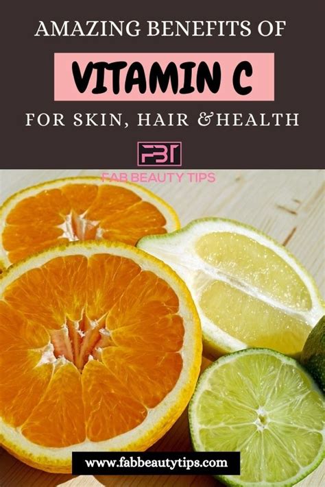 25 Amazing Benefits Of Vitamin C For Skin Hair And Health