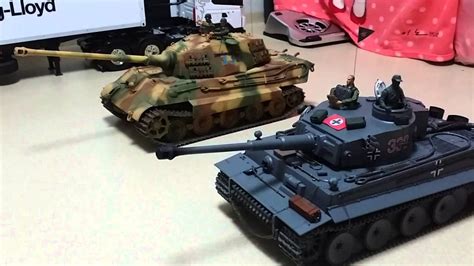 Tamiya Tiger Tanks 116 Scale Rc Youtube