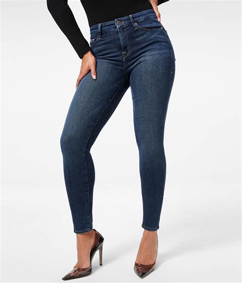 Good American Good Legs High Rise Skinny Stretch Jean Womens Jeans