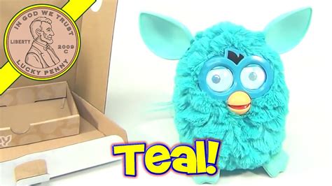 2012 Teal Furby Unboxing Our New Furby Youtube