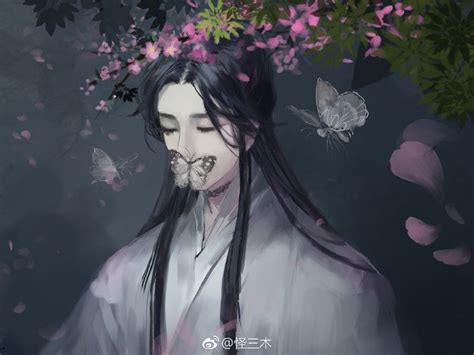 Tiên phong đạo cốt lượm đồng nát thái tử điện hạ thụ, quỷ vương công sở. Thiên quan tứ phúc fanart - Tạ Liên | Fiction, Phù thủy