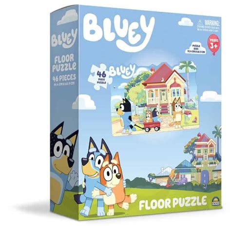 Buy Bluey Floor Puzzle 46 Piece Online Worldwide Delivery