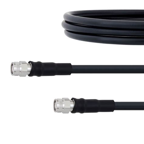 Tnc Male To Tnc Male Cable Lmr 400 Coax In 24 Inch With Times Microwave