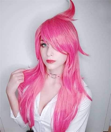 Pink Anime Cosplay Wigs Anime Nations