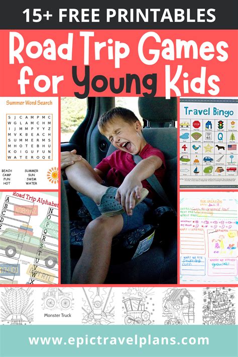 Best Road Trip Games For Young Kids 15 Free Printables
