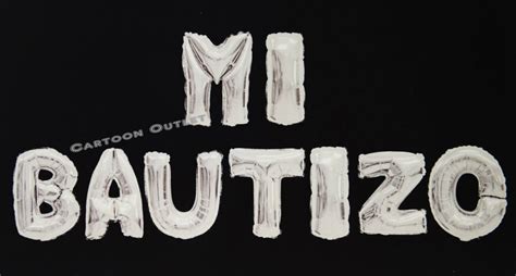 Mi Bautizo Letters