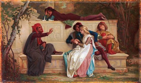 Florentine Poet Painting By Alexandre Cabanel