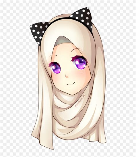 Anime Hijab Png Anime Hijab Gambaran