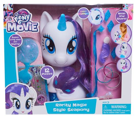 My Little Pony Magic Style Sea Pony Rarity Styling Sea Pony Walmart