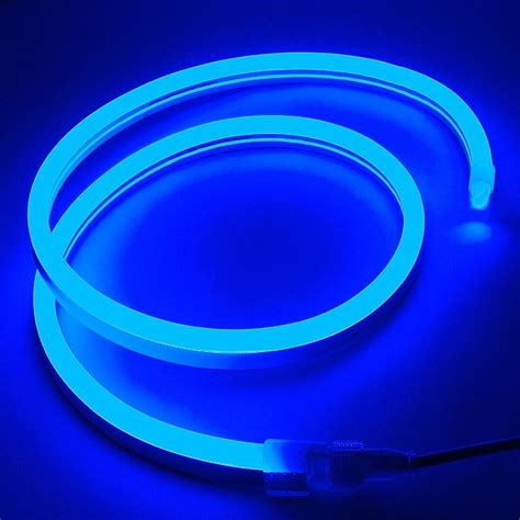 Custom Blue Led Mini Neon Flex Rope Light Kit 120v Novelty Lights