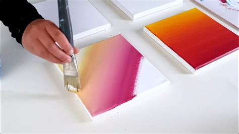 How To Blend Acrylic Paint On Paper Hailey Dube