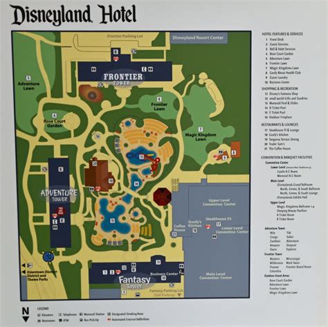 Layout Of Disneyland Hotel Towers Dvcinfo Community