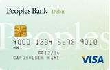 Photos of Peoples Bank Credit Card