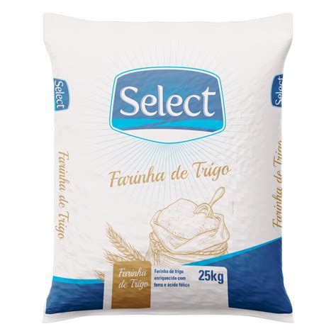 Farinha De Trigo Select Saco 25kg Gtineanupc 7898497686400