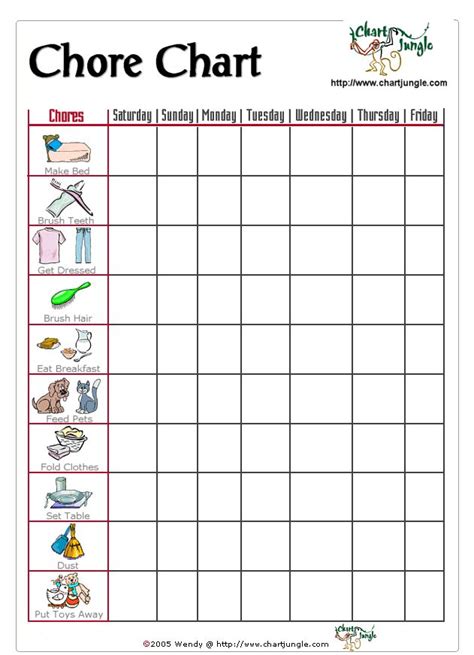 23 Best Images About Chore Charts On Pinterest Age Appropriate Chores