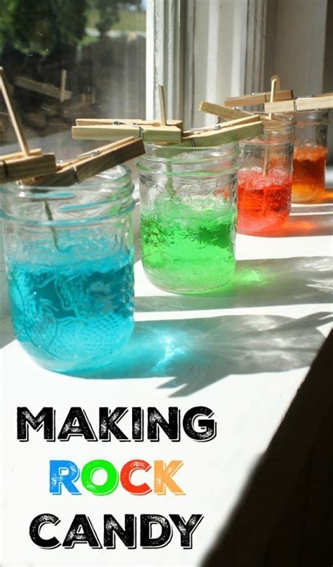 Making Rock Candy Candy Science Experiments Make Rock Candy Science