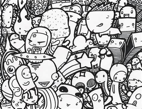 Black And White Doodle Wallpapers Top Free Black And White Doodle