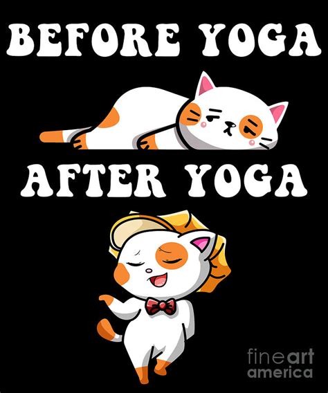Yoga Cat Kitten Meditation Nirvana Zen Asana T Digital Art By Thomas