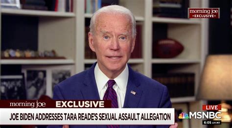 Biden Left No Room For The Possibility Of An Official Complaint By Tara