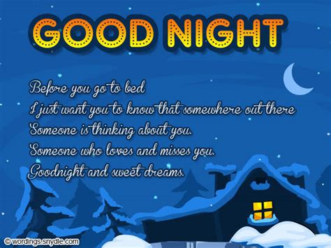 Sweet Goodnight Messages And Cute Goodnight Text Messages Wordings