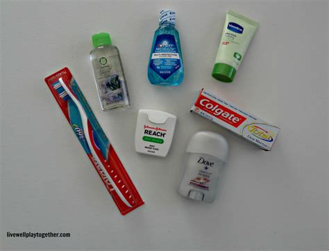 Travel Size Toiletries 4 Practical Uses Live Well Play Together