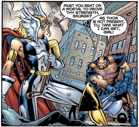 Thor Girl Character Comic Vine