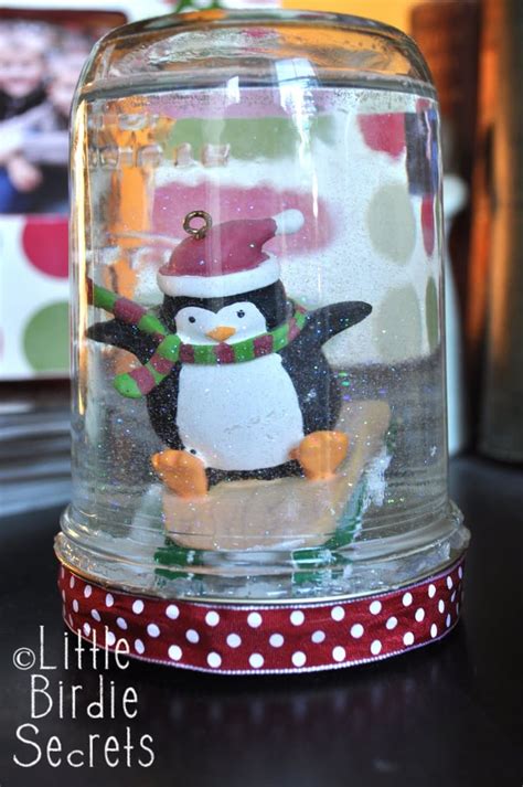 Diy Snow Globe Diy Christmas Decorations Kids Will Love Popsugar