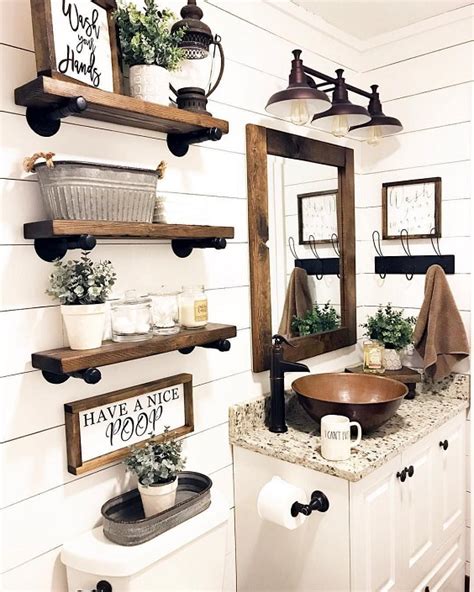 Farmhouse Bathroom Ideas The Natural Country Look