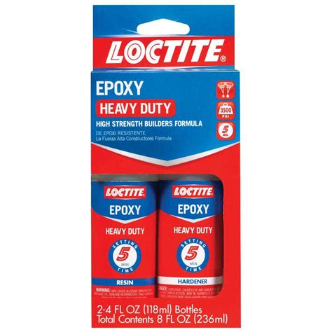 Loctite Epoxy 5 Min Bottle Heavy Duty From