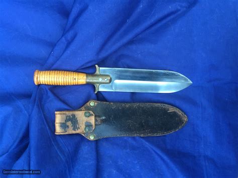 Springfield Us Model 1880 Hunting Knife With Rare Original Short