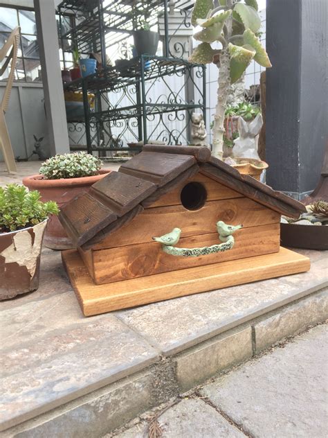 Pulls from Hobby Lobby. | Unique bird houses, Bird house ideas, Bird