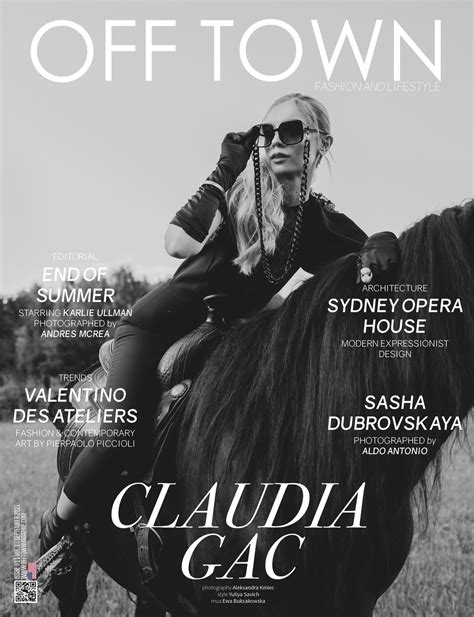 Cover Story 11 By Aleksandra Kmiec Off Town Magazine Fashion And