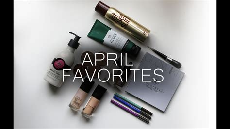 April Beauty Favorites Youtube