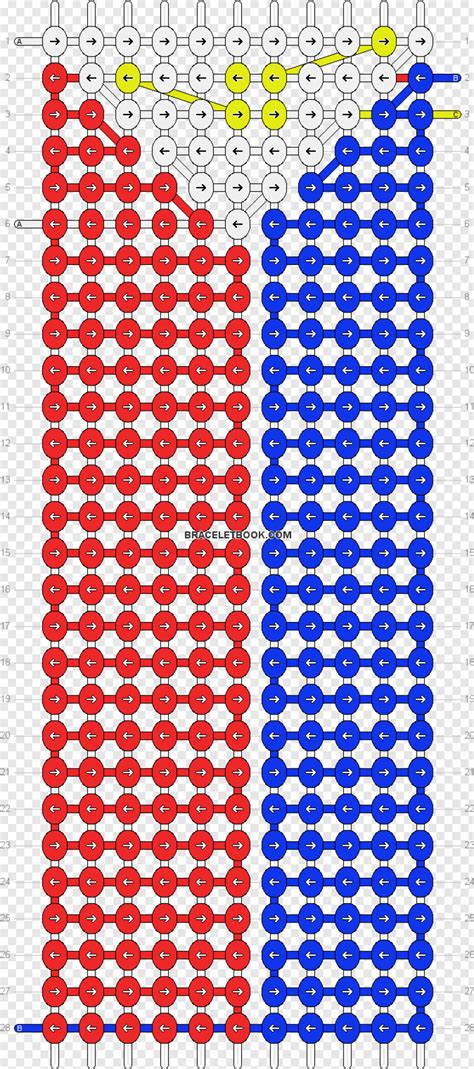 Alpha Pattern Weaving Friendship Bracelet Pattern 674x1521