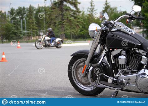 Classic American Motorcycle Stock Image Image Of Shiny Sport 189162523