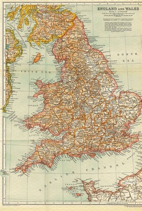 Encyclopedia Britannica Map Of England And Wales Encyclopedia
