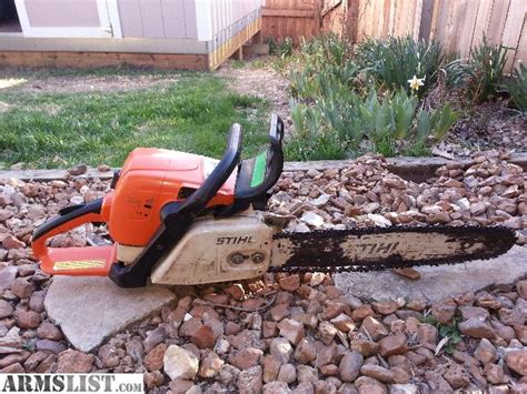 Armslist For Sale Stihl Ms290 Chainsaw 20 Inch Bar