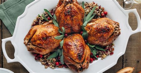 Sprinkle hen halves with salt and pepper. What to make for Christmas dinner??? | Page 2 | The DIS ...