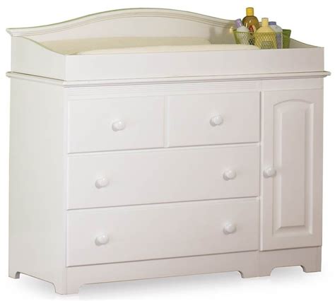 Windsor 3 Drawer Changing Table In White Finish