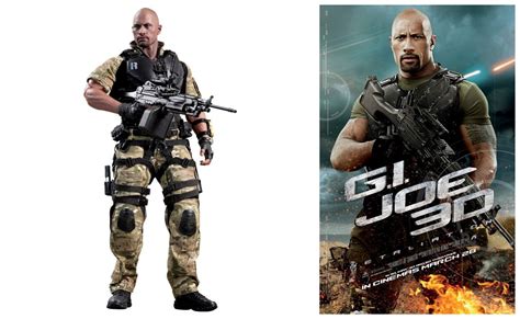 Dwayne Johnson As Roadblock G I Joe Retaliation Movie Collectible