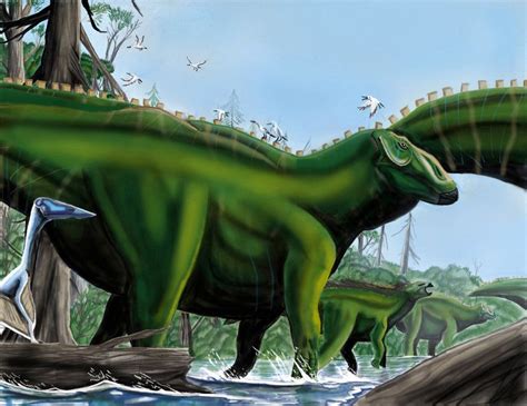 Shantungosaurus Giganteus Dinosaur Art Deviantart